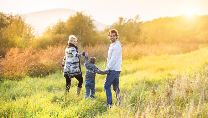 Family in Summer