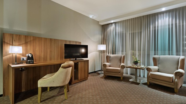Luxuriöser Komfort Zimmer Van der Valk Theaterhotel Almelo