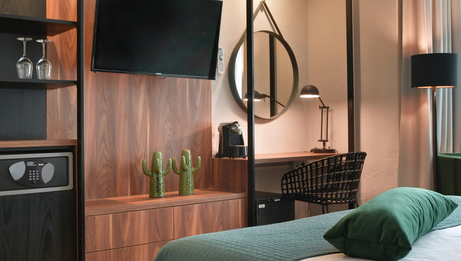 standaard kamer met outdoor whirlpool